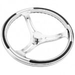 Primus - Polished 316L SS Cast Wheel - Model 741 (Open Spoke) - 3/4" Tapered Shaft