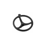 Primus - Powder Coated 316L SS Cast Wheel - Model 740 (Spoke Inserts) - 3/4" Tapered Shaft